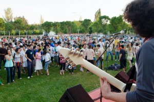 The Hey Hey Hey Band.  (Site:  IMO08 photo archive)
